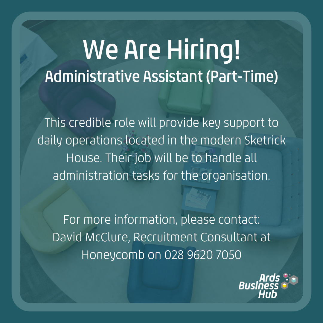 We Are Hiring! Administrative Assistant (Part Time)