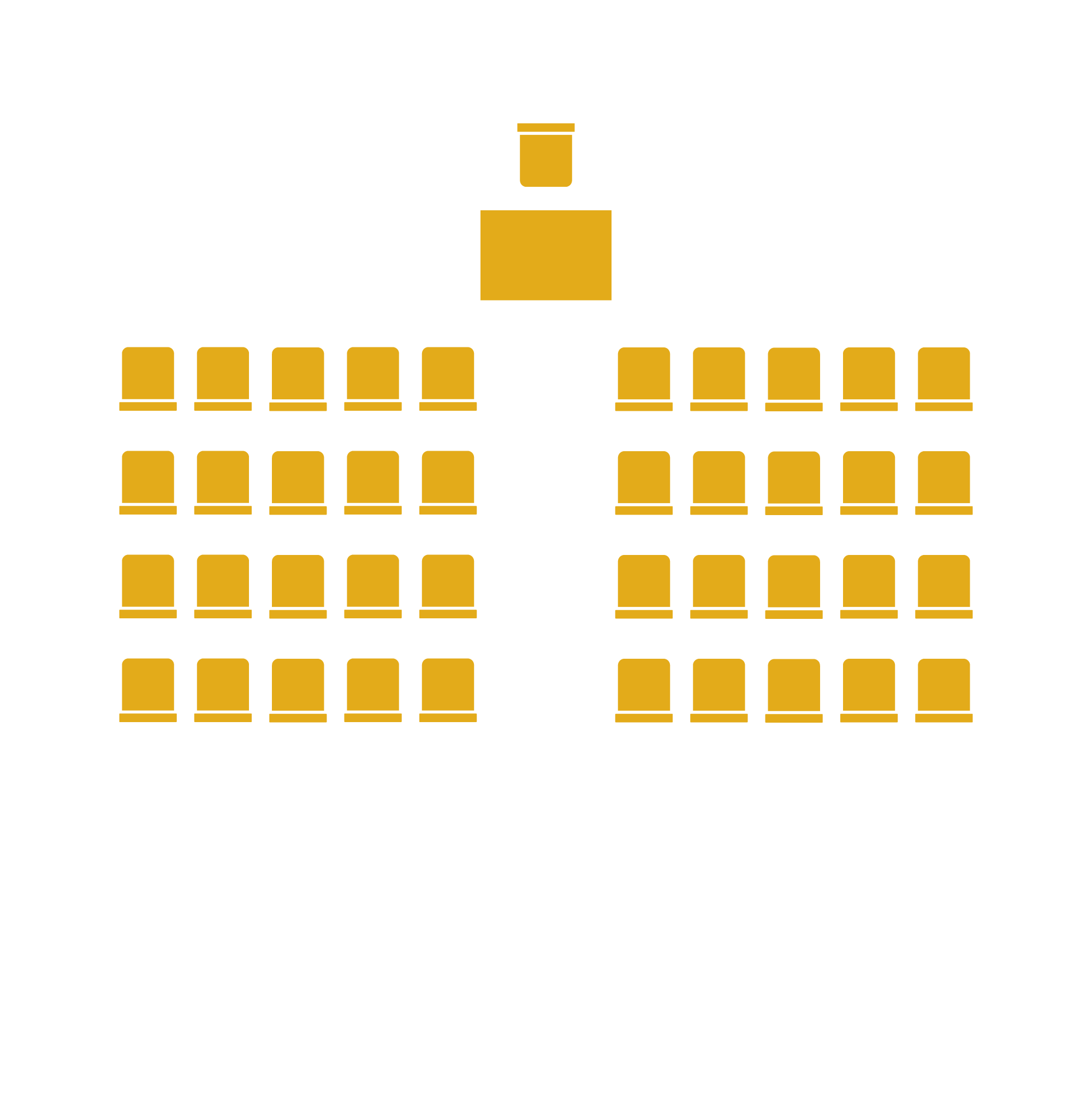 Theatre Style white